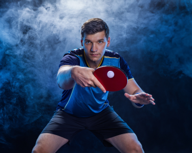 Table tennis player